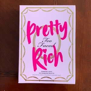 Too Faced “pretty rich” eye shadow pallette